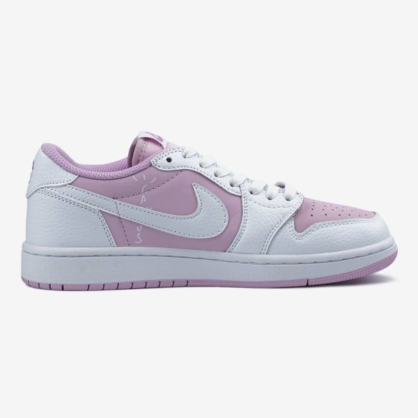 Jordan 1 Low Travis Scott Lilac White Black 2068-1327561 фото