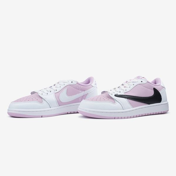 Jordan 1 Low Travis Scott Lilac White Black 2068-1327561 фото