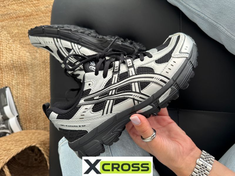 Asics Gel-Kahana 8 SP Black/Silver asc-0221-1238332 фото