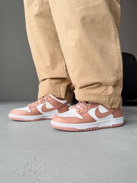 Nike SB Dunk Brown White nik-0592-1050020 фото