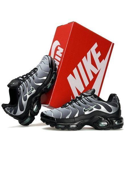 Nike Air Max Plus New Black Grey Silver A3712-1052279 фото