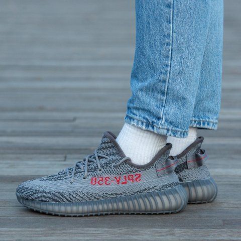 Adidas Yeezy Boost 350 v2 Grey 1669-668383 фото
