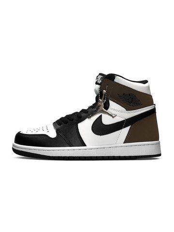 Nike Air Jordan High Black White Khaki А1583-849513 фото