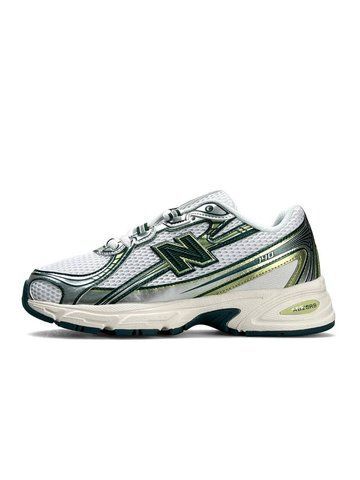 New Balance 740 White Silver Green B4348-1210737 фото