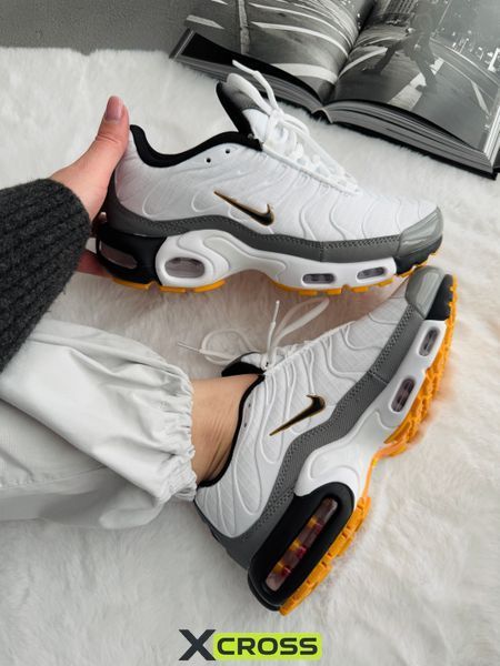 Nike Air Max TN White/Gray/Orange nik-0586-1024992 фото