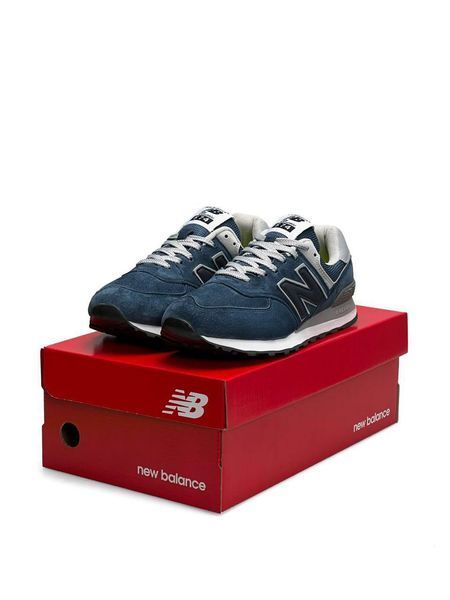 New Balance 574 Full Suede Navy A2137-1488639 фото