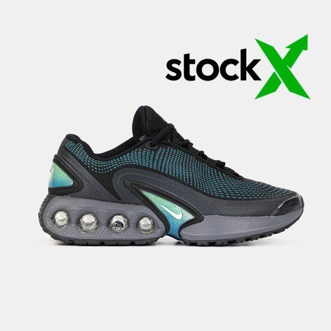 Nike Air Max DN Black White-Hyper Cobalt-Rage Green #art1773-1518712 фото