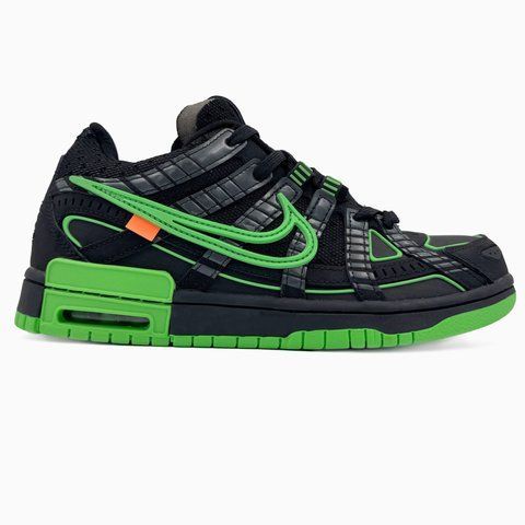 Nike OFF-White x Rubber Dunk Black/Green 📦 nik-0513-911047 фото