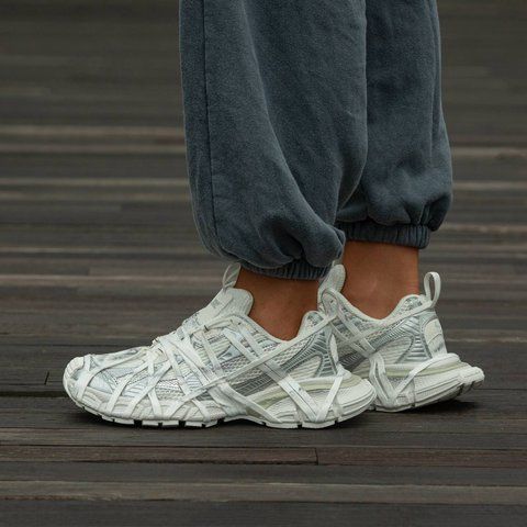 Balenciaga 3xl Extreme Lace White Silver 2219-1192474 фото