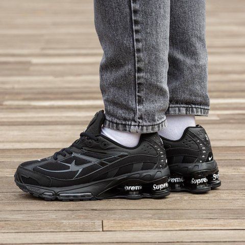 Nike Shox TL x Supreme Black 1938-929294 фото