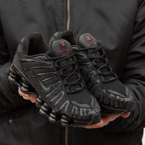 Nike Shox TL BLACK RED 2132-1070844 фото
