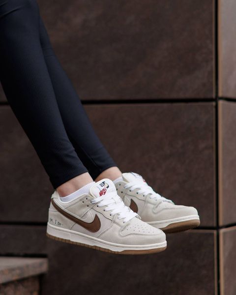 Nike SB Dunk Low SE 85 Double Swoosh Beige Brown ND NK353-1562220 фото