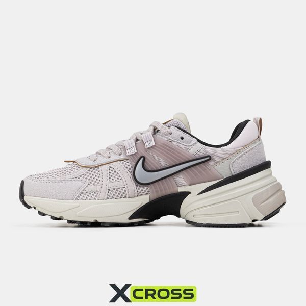 Nike V2K Run Pure Platinum/Wolf Pink #art1662-1359217 фото