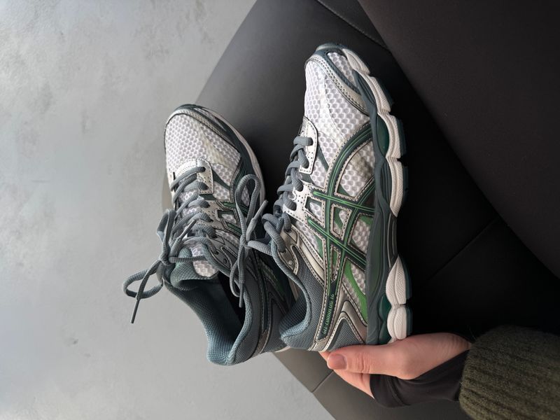 Asics Gel-Cumulus 16 White/Ironclad asc-0245-1438138 фото