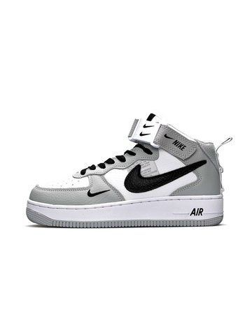 Nike Air Force Mid Utility White Grey В1462-846812 фото