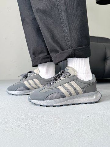 Adidas Retropy E5 Grey/Black adi-0505-1101174 фото
