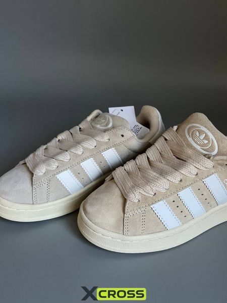 Adidas Campus Beige/White БРАК 843 adi-0362-0843-1630177 фото