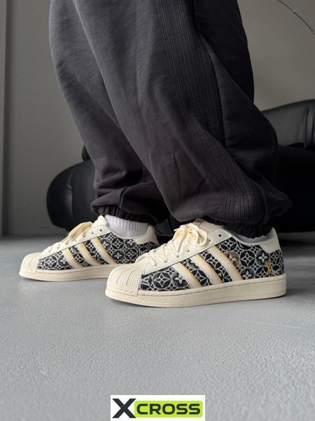 Adidas Superstar x Louis Vuitton Beige/Black adi-0534-1363198 фото