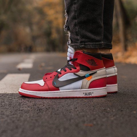 Air Jordan Retro 1 x Off white 1263-646384 фото