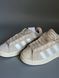 Adidas Campus Beige/White БРАК 843 adi-0362-0843-1630177 фото 3