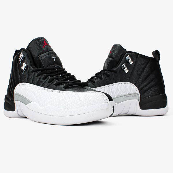 Nike Air Jordan 12 Retro-- Playoffs "Black/White" 3107-1385297 фото