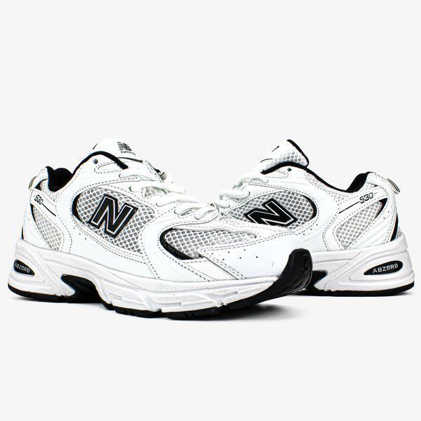 New Balance 530 "White/Black" 490-802120 фото