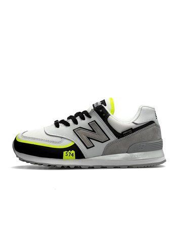 New Balance 574 TP2 White Yellow Neon A1047-767438 фото