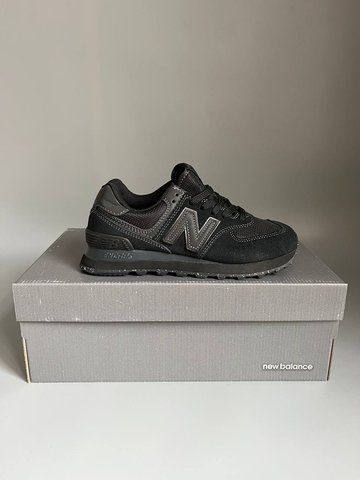 New Balance 574 Full Black БРАК 565 nbl-0431-0565-1490315 фото