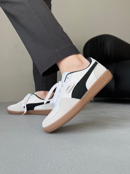 Puma Palermo Leather White/Gray/Gum pum-0025-1025000 фото