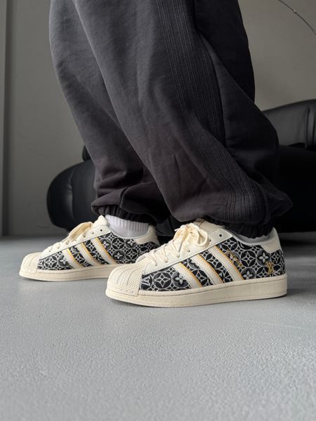 Adidas Superstar x Louis Vuitton Beige/Black adi-0534-1363199 фото