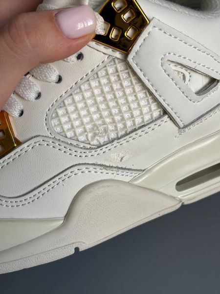 Nike Air Jordan 4 Retro Metallic Gold БРАК 881 nik-0800-0881-1635224 фото