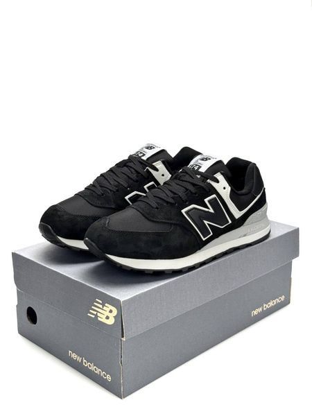 New Balance 574 Classic M GTX Black White Grey А5837-1711083 фото