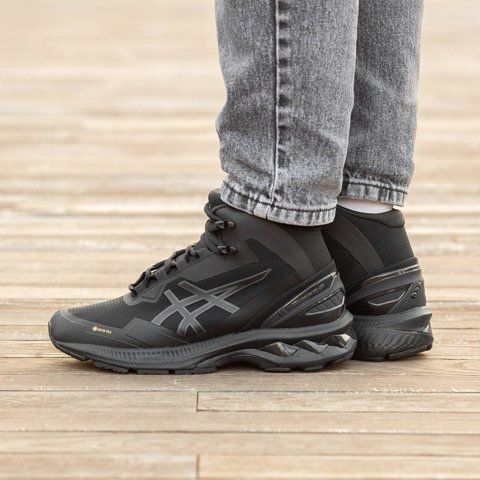 Asics Gel-Kayano 27 Boot Gore-Tex All Black 1847-940014 фото