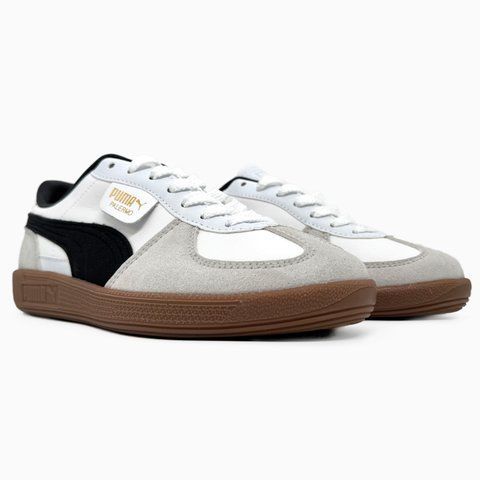 Puma Palermo Leather White/Gray/Gum pum-0025-1025000 фото