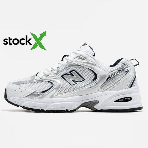 0449 New Balance 530 White Navy 0449-119563 фото