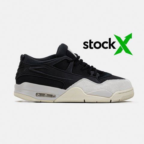 Nigel Sylvester x Air Jordan 4 RM Black Grey #art1715-1431121 фото
