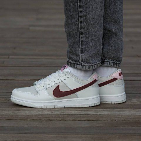 Nike Sb Dunk White red 2874-1654901 фото