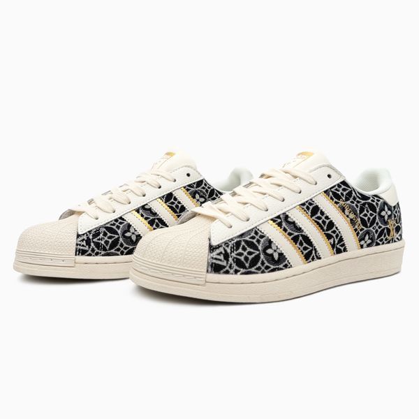 Adidas Superstar x Louis Vuitton Beige/Black adi-0534-1363199 фото