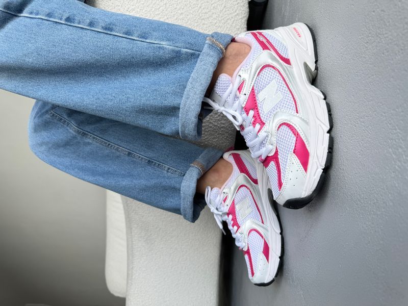 New Balance 530 White/Pink nbl-0404-1183423 фото
