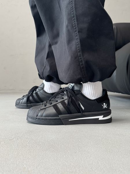 Adidas Superstar x Neighborhood Black/White adi-0474-985585 фото