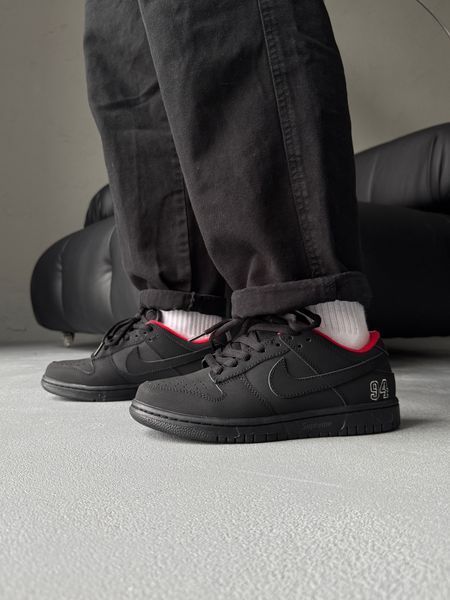 Nike SB Dunk x Supreme 94 Black nik-0689-1322779 фото