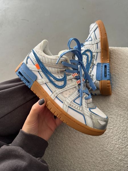 Nike OFF-White x Rubber Dunk Grey/Blue 📦 nik-0514-911052 фото