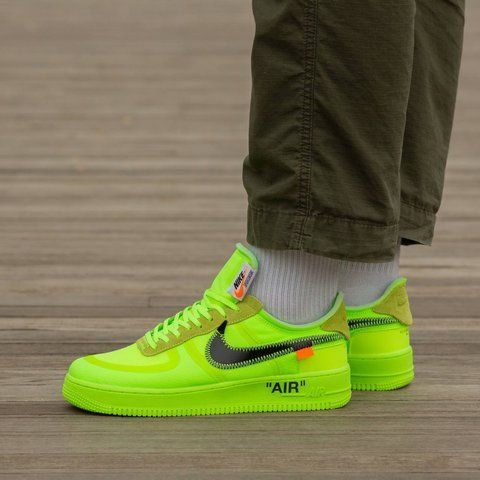 Nike Air Force x Off White Green 1716-675807 фото