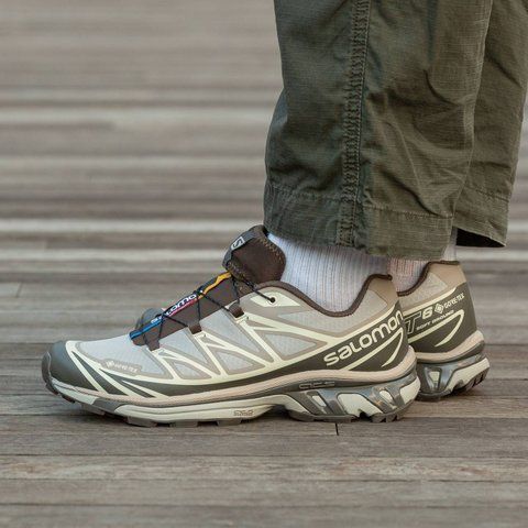 Salomon Xt-6 Gore-Tex Beige Brown 1911-1225496 фото