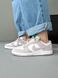 Nike SB Dunk Low White/Grey Textile nik-0639-1105884 фото 3