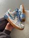 Nike OFF-White x Rubber Dunk Grey/Blue 📦 nik-0514-911052 фото 4