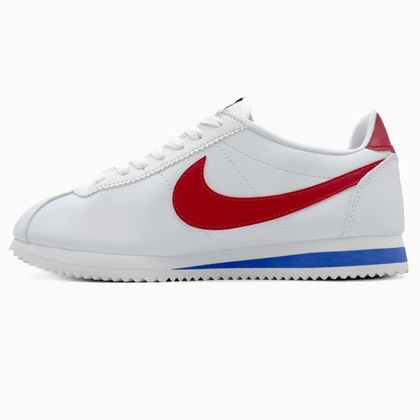 Nike Cortez Basic White/Red nik-0508-901517 фото