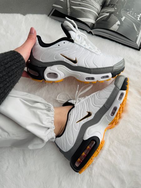 Nike Air Max TN White/Gray/Orange nik-0586-1024997 фото
