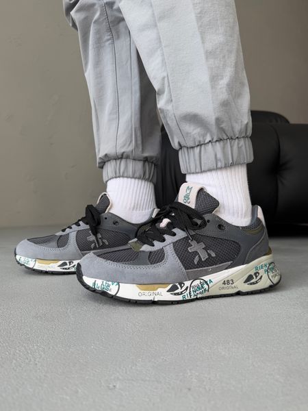 Premiata Uomo Mase Gray/Green prm-0005-1050081 фото