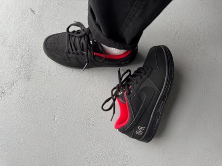 Nike SB Dunk x Supreme 94 Black nik-0689-1322780 фото